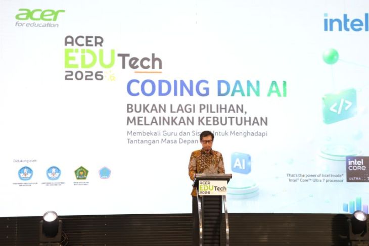Acer dorong sekolah di Jatim terapkan "coding" dan AI