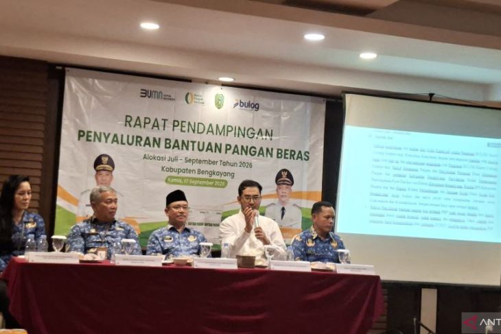 Penyaluran bantuan beras dari Bulog untuk Kabupaten Bengkayang sudah capai 70 persen