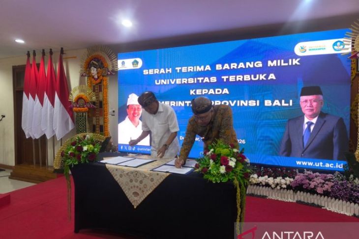 Pemprov Bali terima lahan pinjam pakai dan hibah aset Rp4 miliar lebih dari UT Denpasar