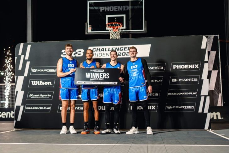 Miami juara FIBA 3x3 Phoenix Challenger 2026