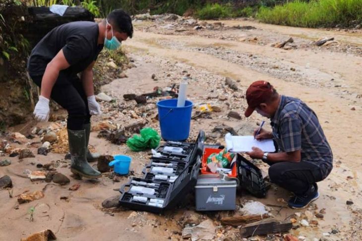 Pemkab Pidie cek kualitas air dan tanah di lokasi tambang ilegal