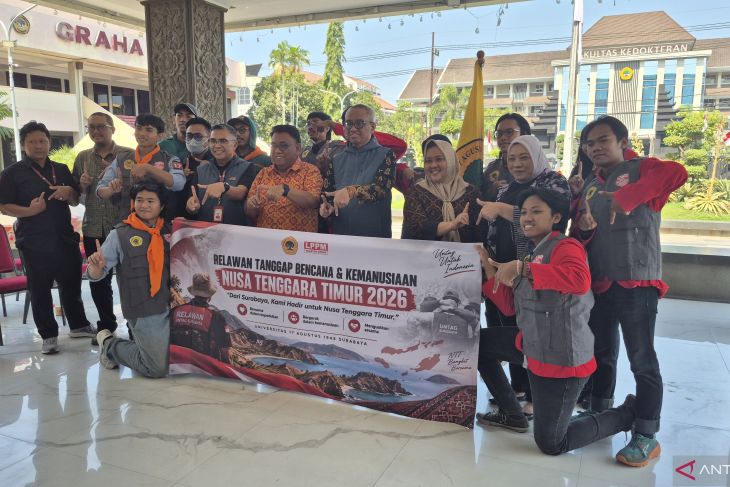 Untag Surabaya kirim 11 mahasiswa untuk pengabdian di NTT
