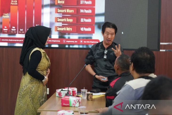 KPU Singkawang perkuat pendidikan pemilih bagi penyandang disabilitas