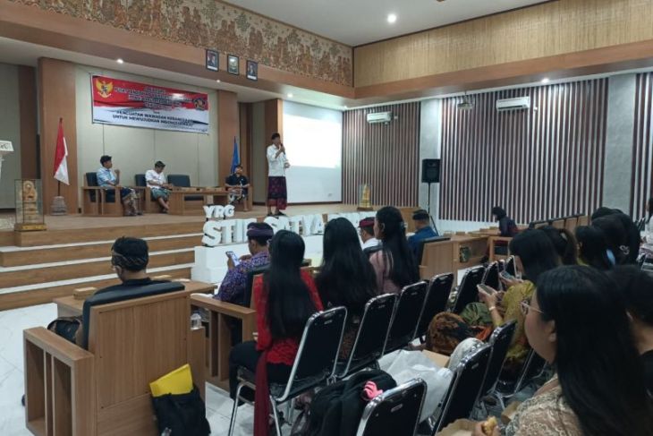 Kesbangpol Buleleng ajak mahasiswa jadi generasi cerdas digital dan berwawasan kebangsaan