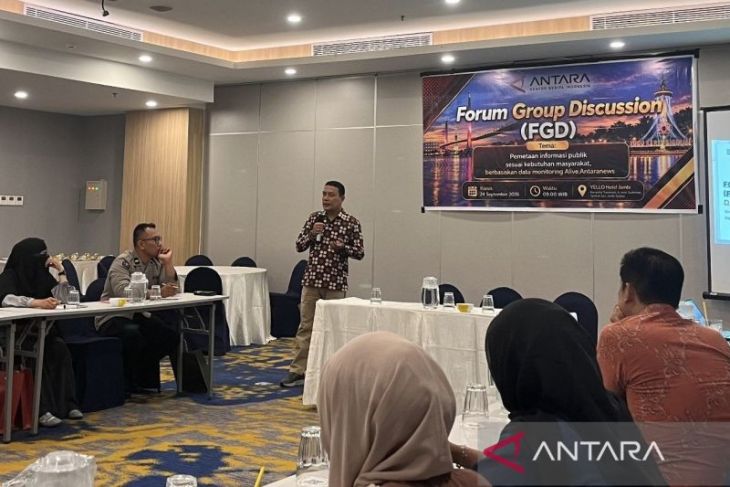 ANTARA Jambi ajak Diskominfo pemetaan kebutuhan informasi publik berbasis media monitoring