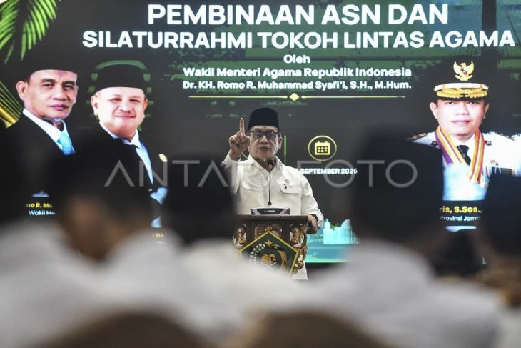 Pembinaan ASN dan silaturahmi tokoh lintas agama Jambi