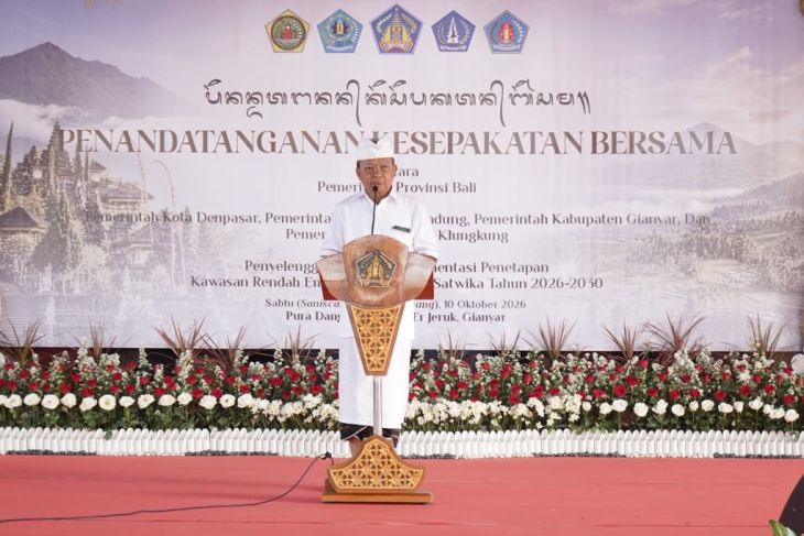 Koster resmi tetapkan enam kawasan rendah emisi melalui Kerthi Bhumi Satwika