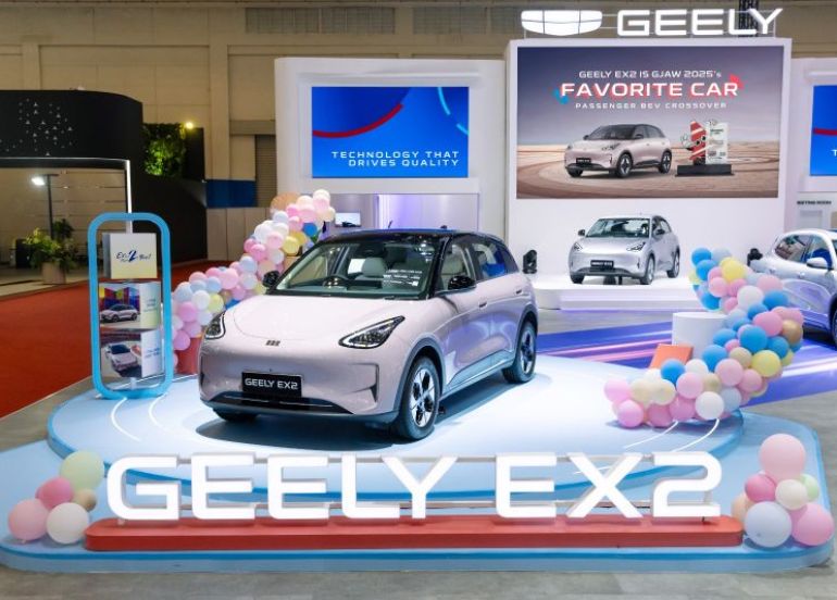 Geely bukukan total 1.200 SPK di GJAW perdana, EX2 jadi primadona
