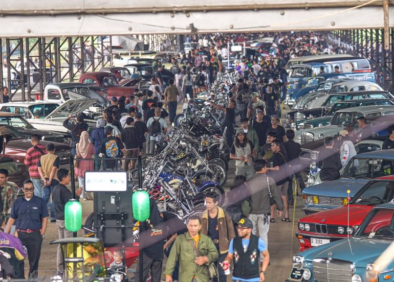 Pameran BBQ Ride 2026 curi perhatian modifikator dari luar Indonesia
