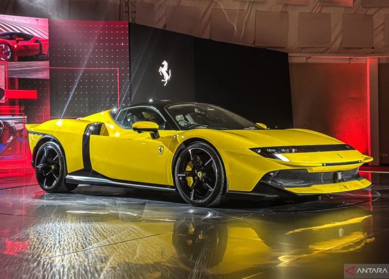 Intip tampilan dan spesifikasi supercar hybrid Ferrari 849 Testarossa