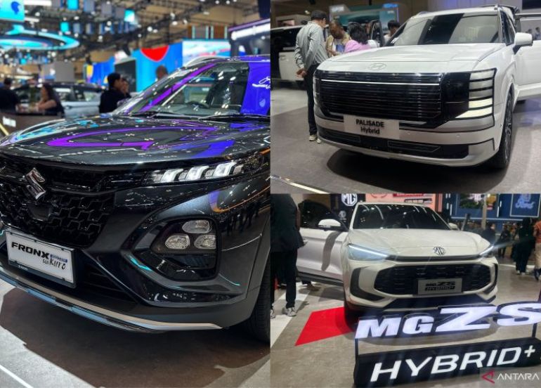 Daftar mobil hybrid yang mejeng di GIIAS 2026 dan harganya
