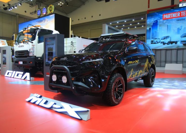 Isuzu mu-X terbaru dipamerkan di GIIAS 2026