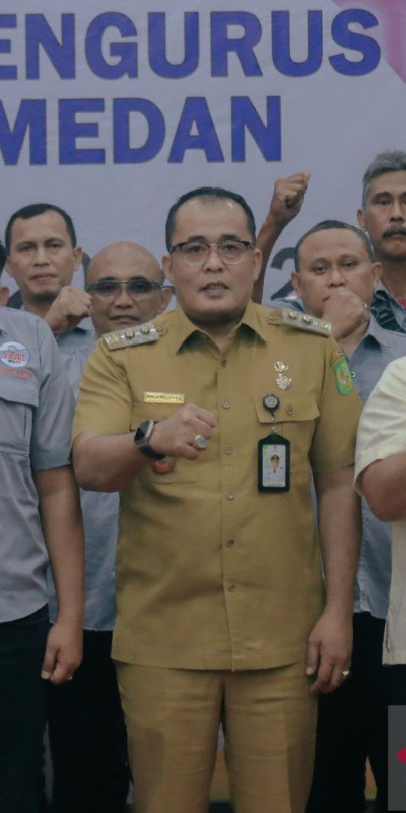 slot luar negeri Pelantikan PBVSI Kota Medan, Aulia Rachman minta pengurus geliatkan olahraga voli