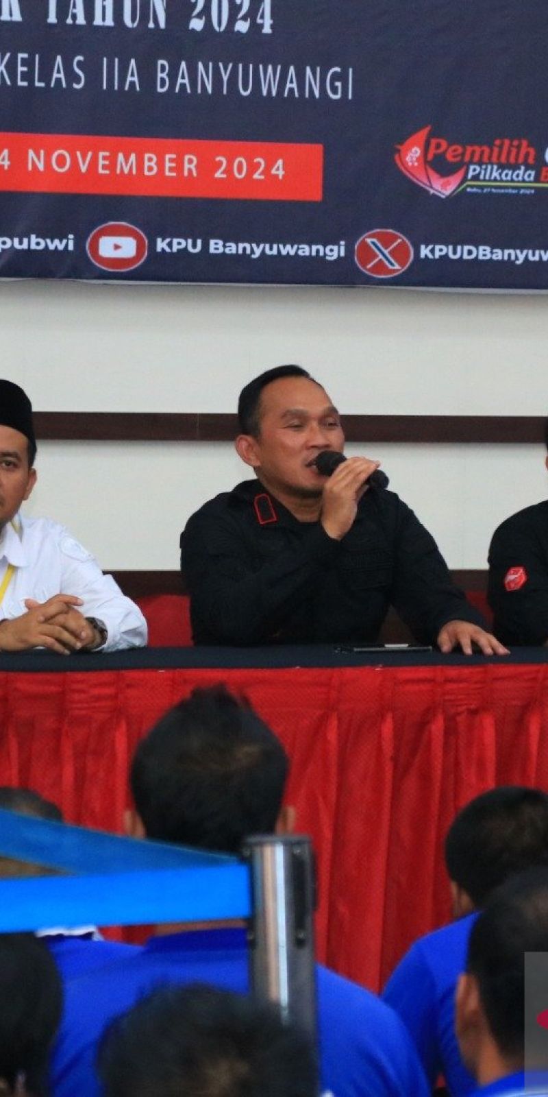 Narapidana Lapas Banyuwangi dapat bimbingan teknis pemungutan suara