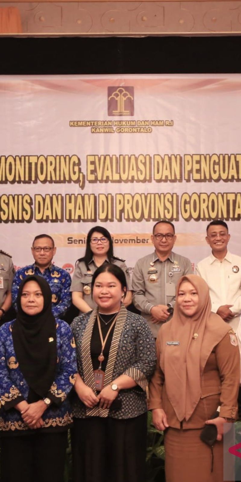 Kemenkumham Gorontalo gelar penguatan strategi nasional Bisnis dan HAM