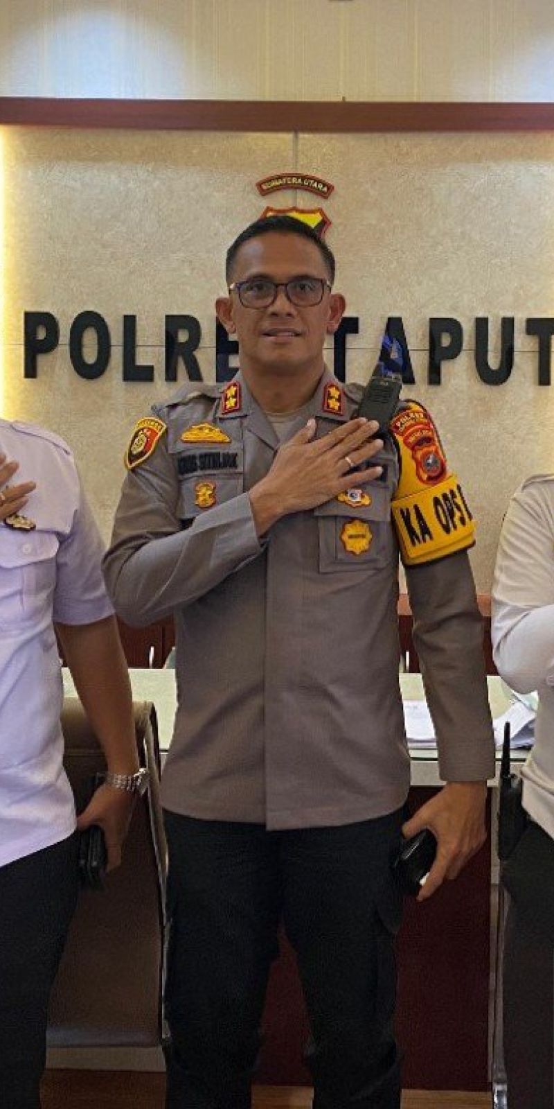 Rutan Tarutung - Polres Taput sinergi wujudkan Pilkada aman