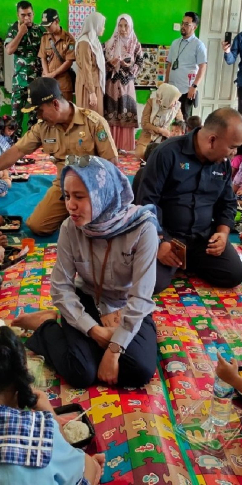 PT Timah uji coba makan bergizi gratis di tiga sekolah di Belitung Timur