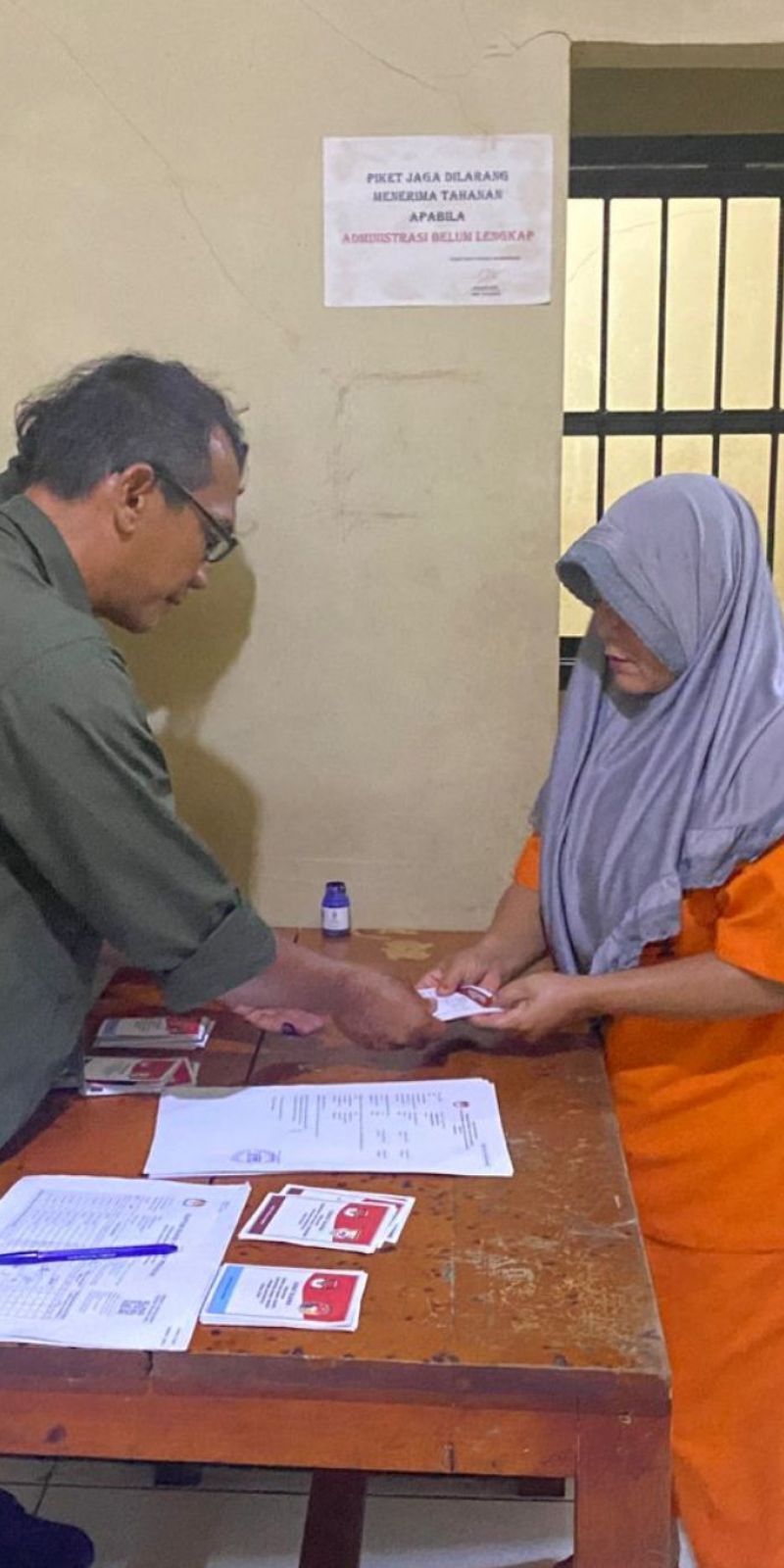 14 tahanan Polres Mukomuko gunakan hak pilih dalam Pilkada 2024