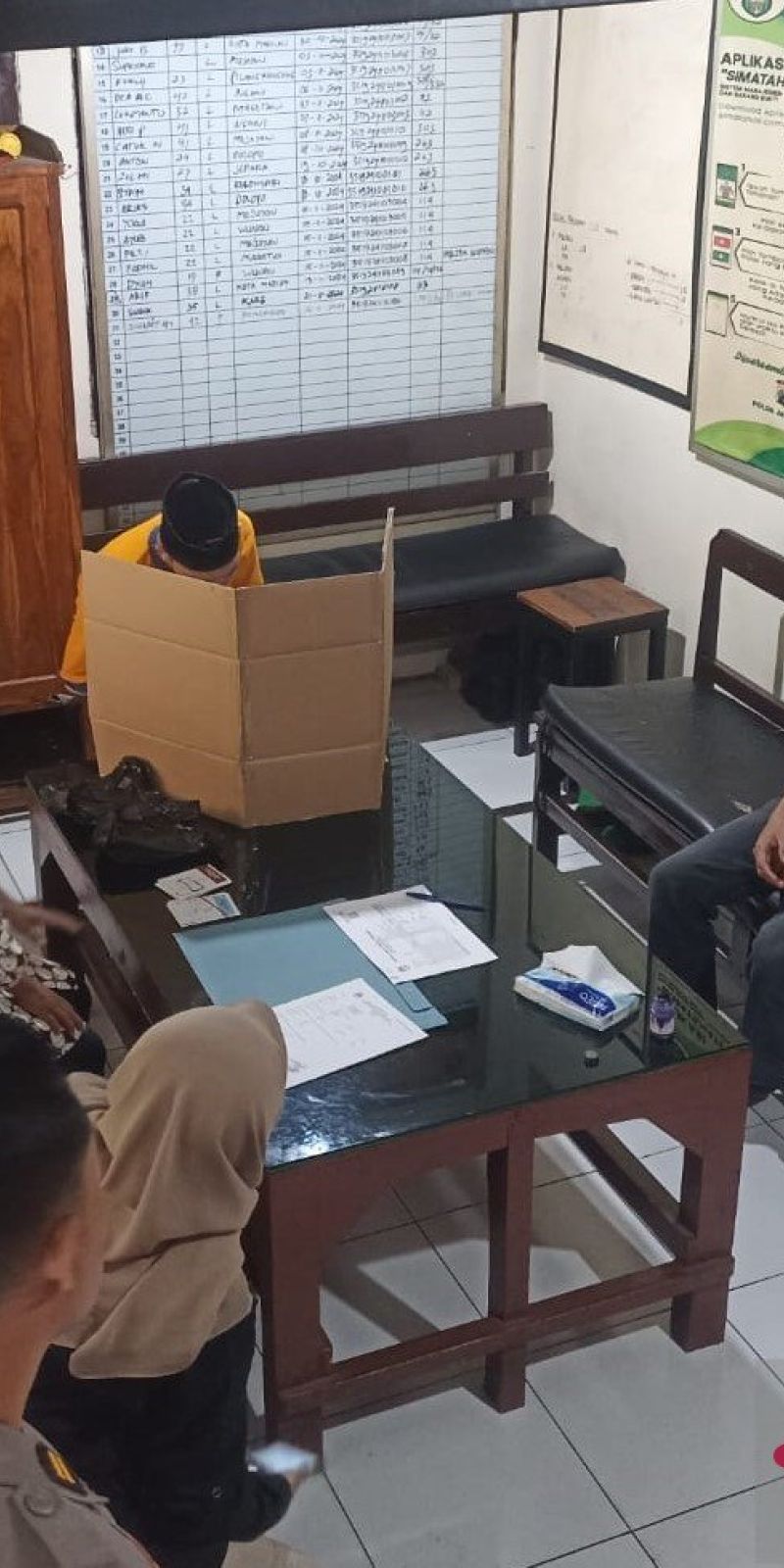 Bawaslu Kabupaten Madiun awasi warga tahanan polres salurkan hak pilih