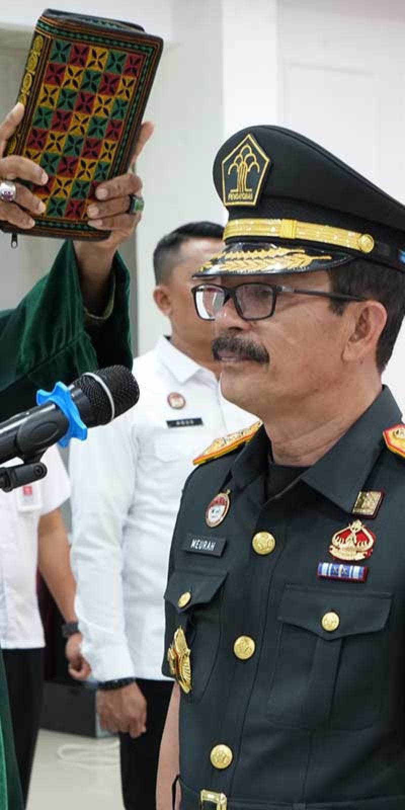 Menkum lantik pimti pratama, Meurah Budiman jabat Kakanwil Kemenkum Aceh