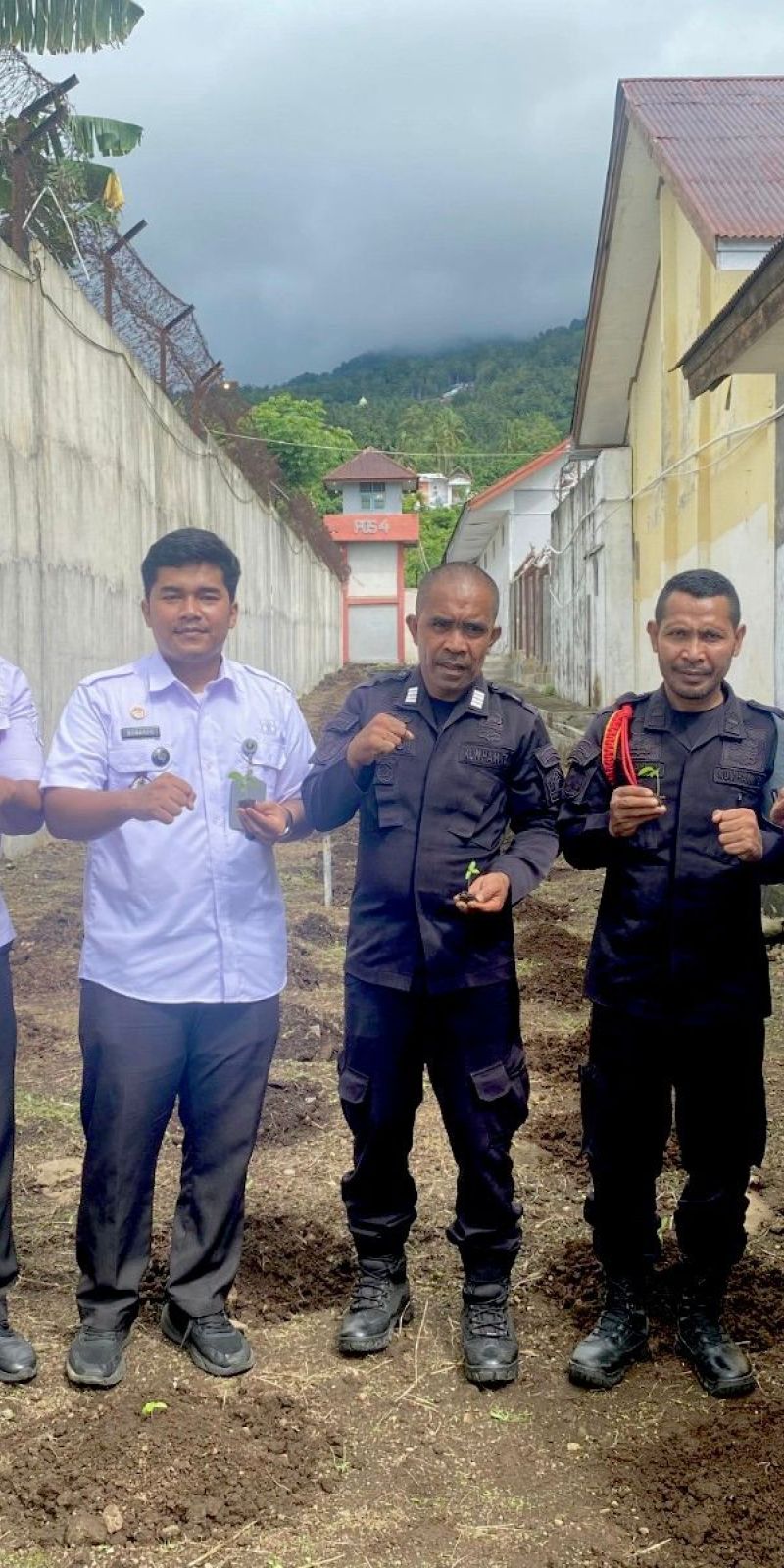 Rutan tanam sayur-mayur dukung ketahanan pangan