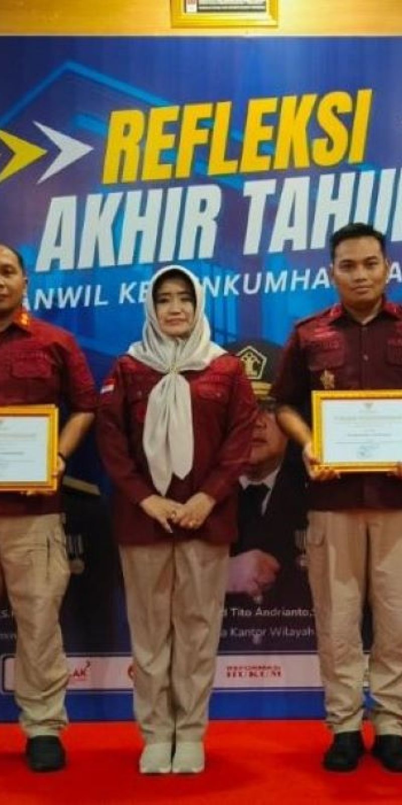 Rutan Pontianak borong penghargaan pada refleksi akhir tahun Kemenkumham Kalbar