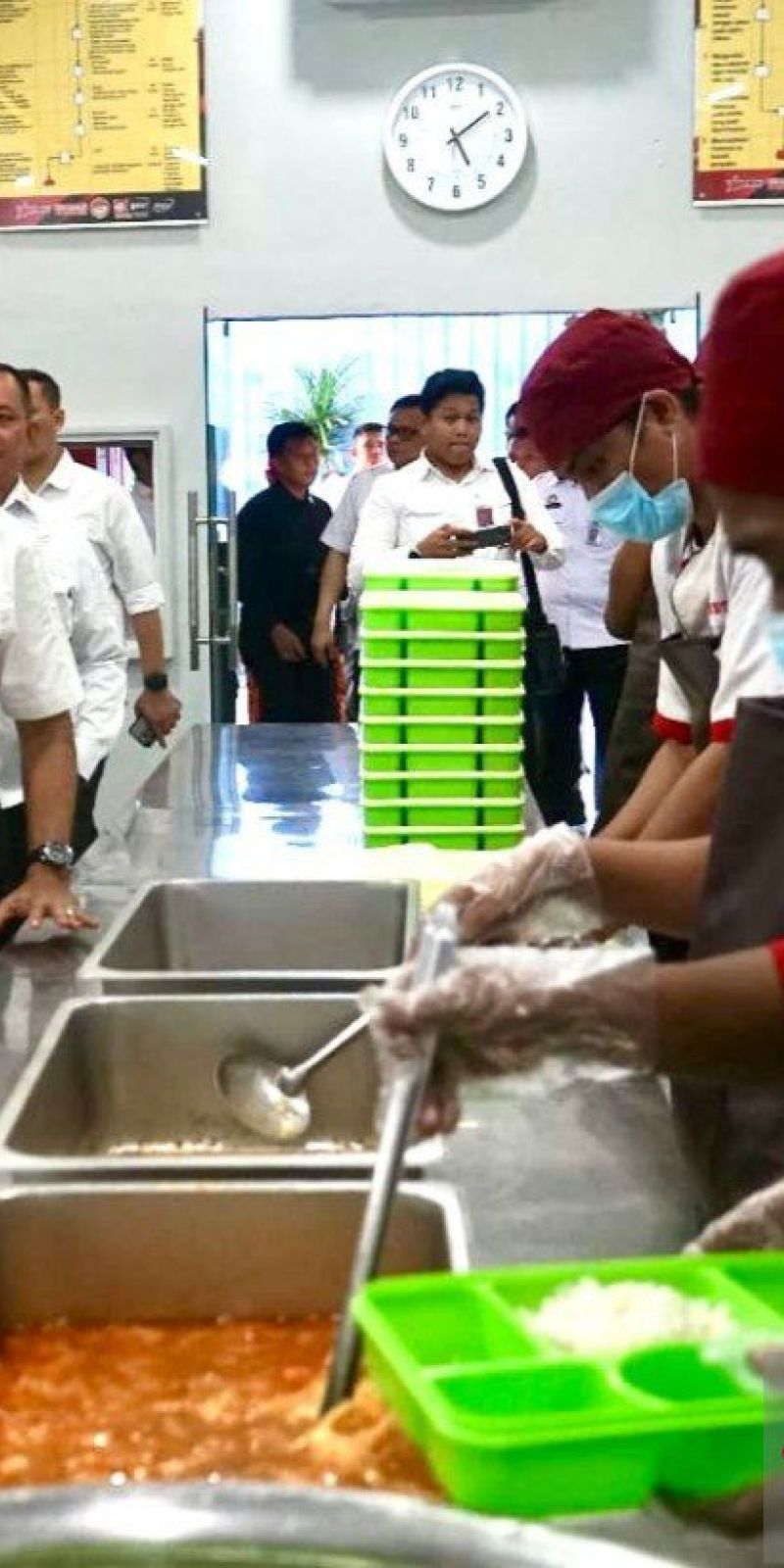 Penyediaan makanan harus berkualitas bagi warga binaan