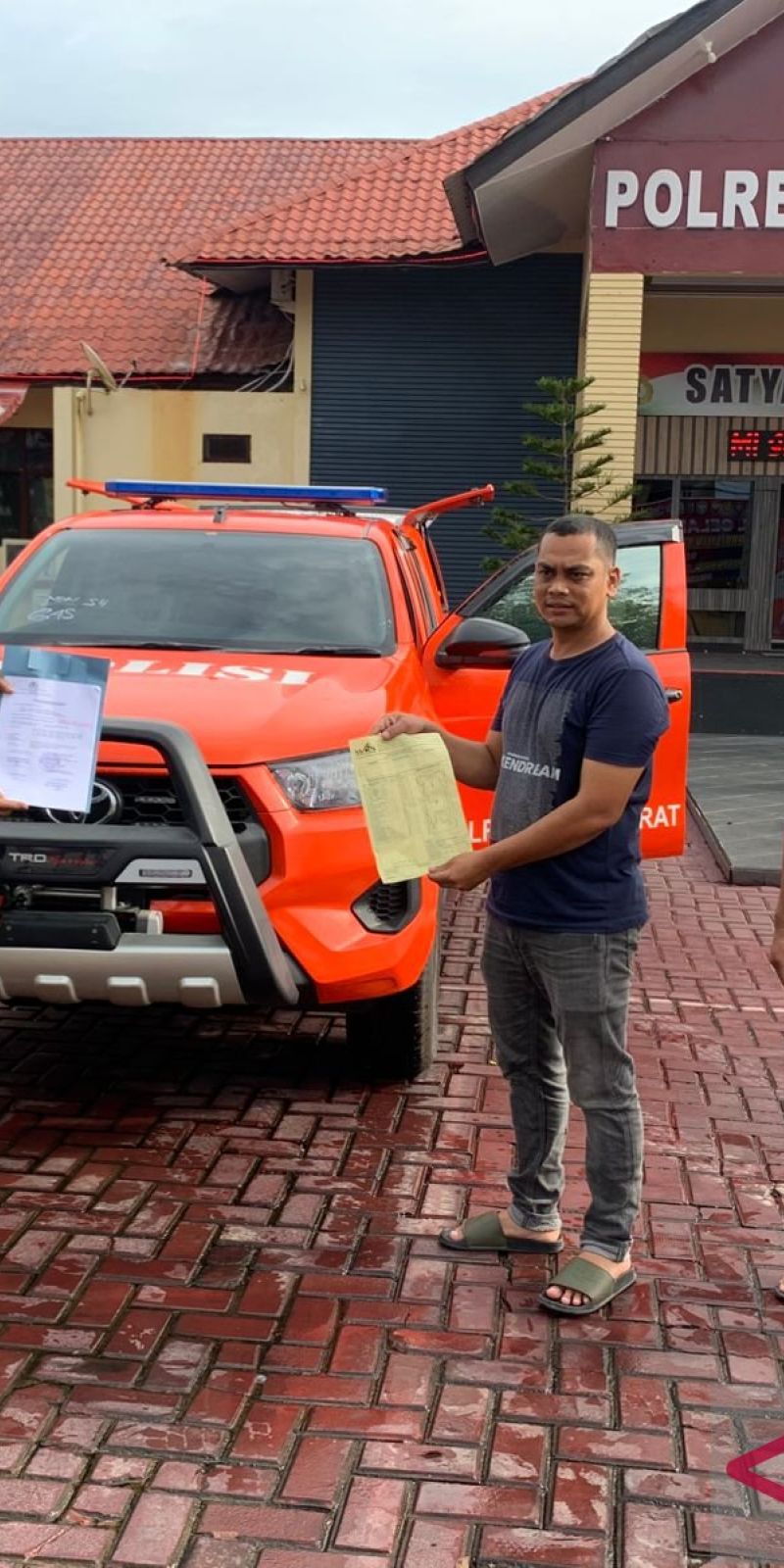 Polres Aceh Barat terima kendaraan dinas inafis, perkuat layanan hukum