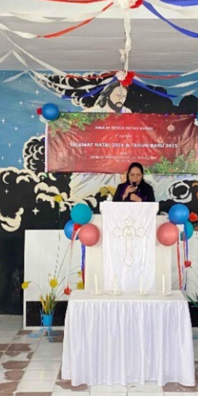 Warga Binaan Rutan Soasiu Malut gelar perayaan Natal bersama