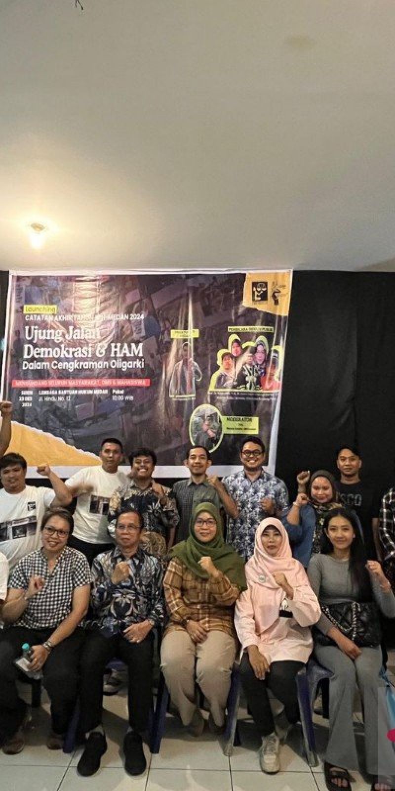 LBH Medan rilis catatan akhir tahun 2024: Oligarki mengancam demokrasi dan HAM di Sumut