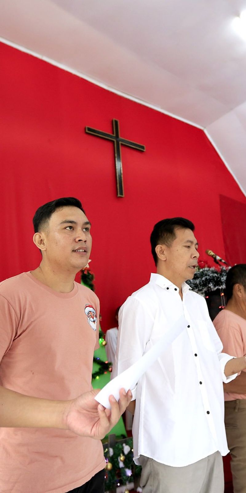 Warga binaan rayakan Natal di gereja dalam Lapas Gorontalo