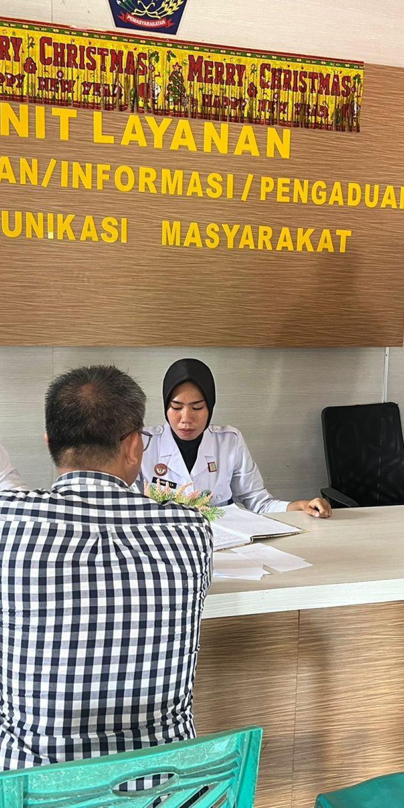 Lapas Tobelo dipadati pengunjung di hari raya Natal