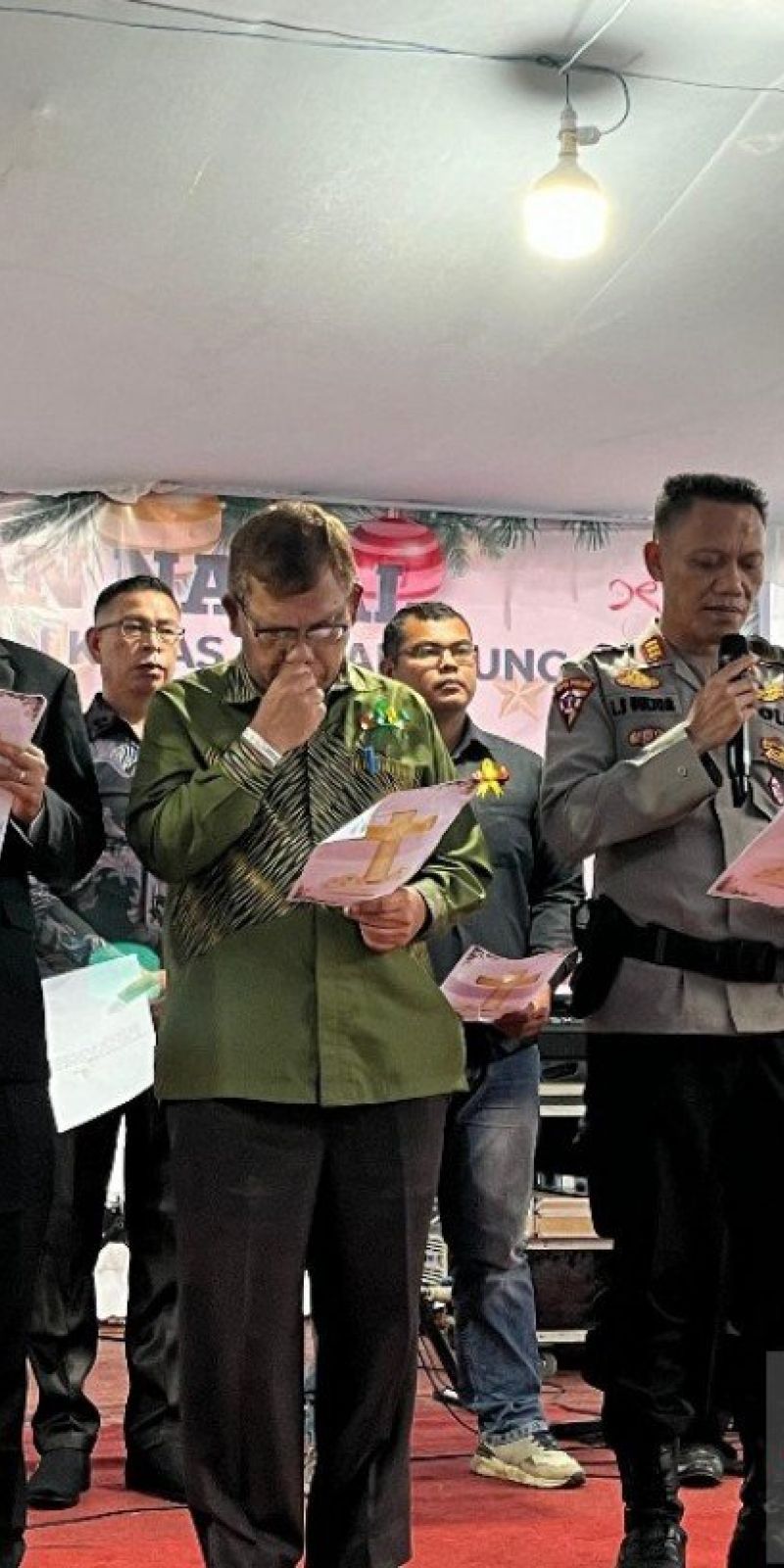 Rutan Tarutung rayakan Natal penuh sukacita