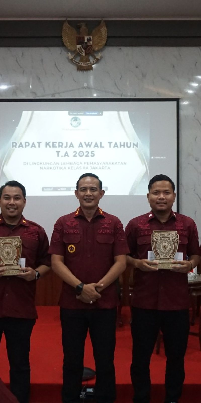 Gerak cepat, Lapas Narkotika Jakarta gelar rapat kerja 2025