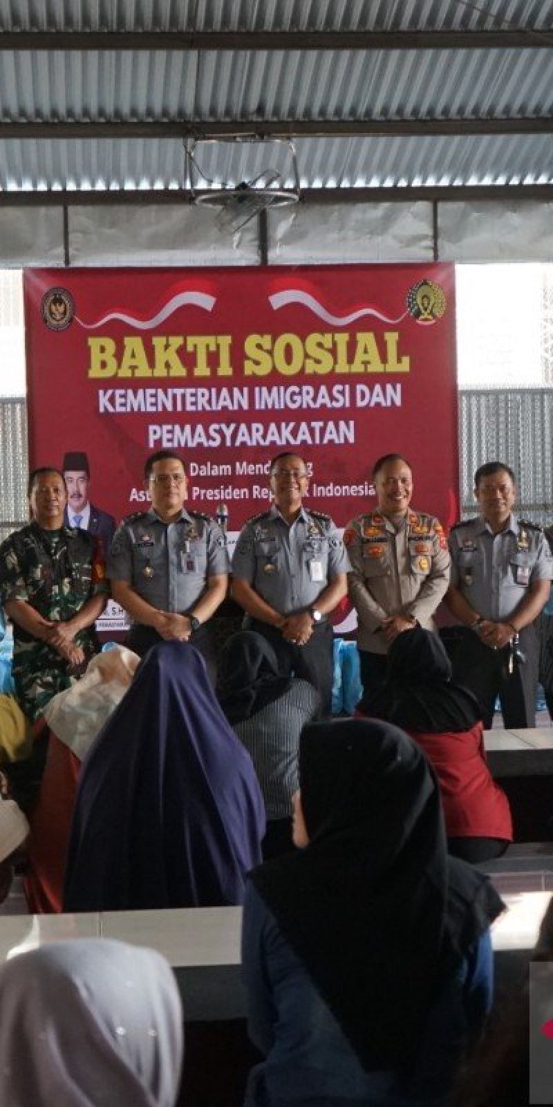 Lapas Kelas I Medan gelar bakti sosial dukung Asta Cita Presiden
