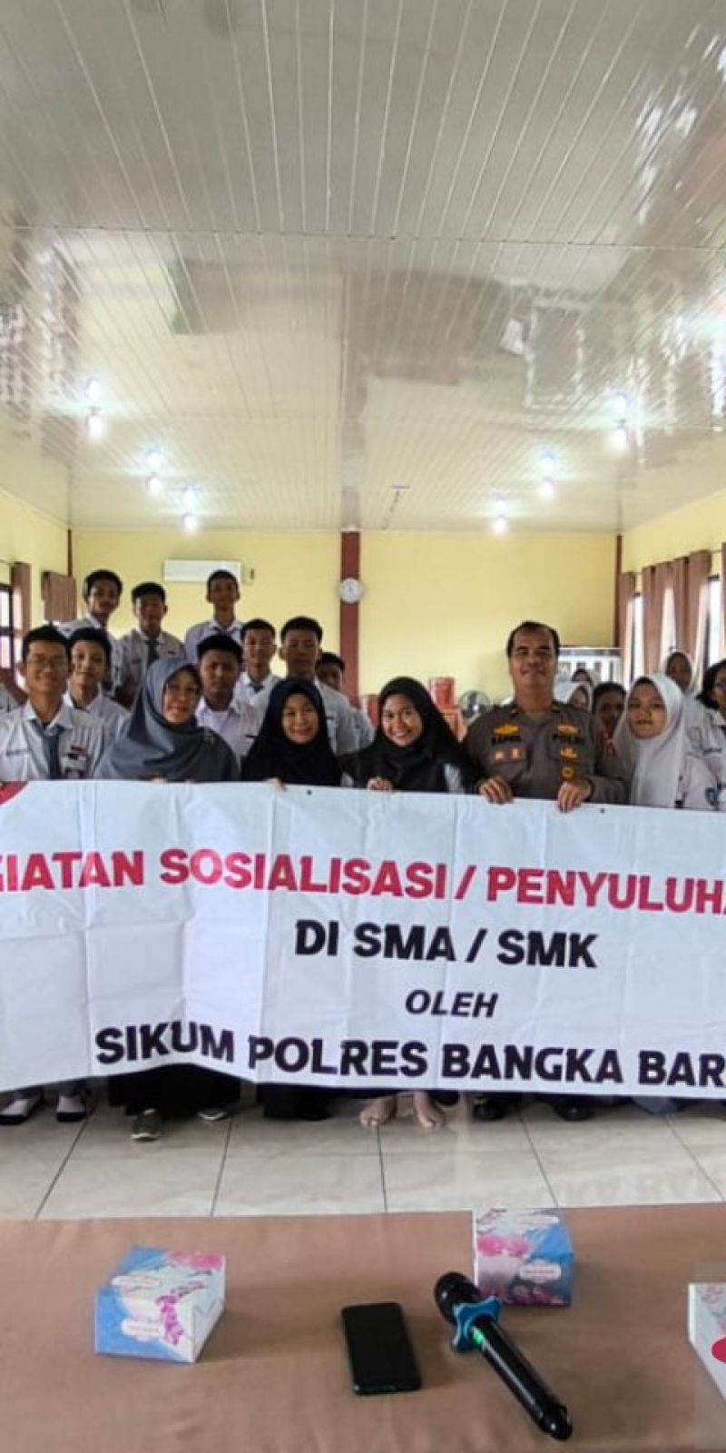 Polres Bangka Barat tingkatkan pemahaman hukum ke pelajar