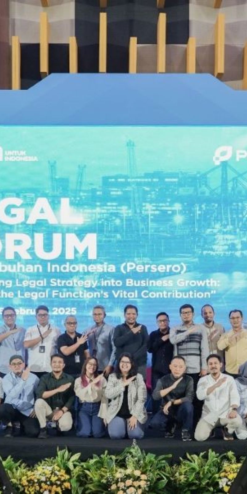 Pelindo raih Layanan Hukum Terbaik