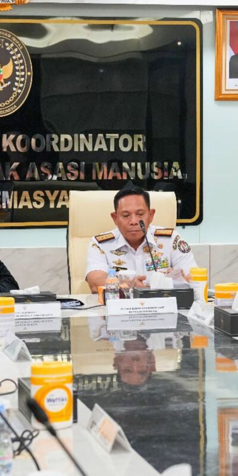 Kemenko Kumham Imipas menunggu arahan Presiden Prabowo terkait RUU Keamanan Laut
