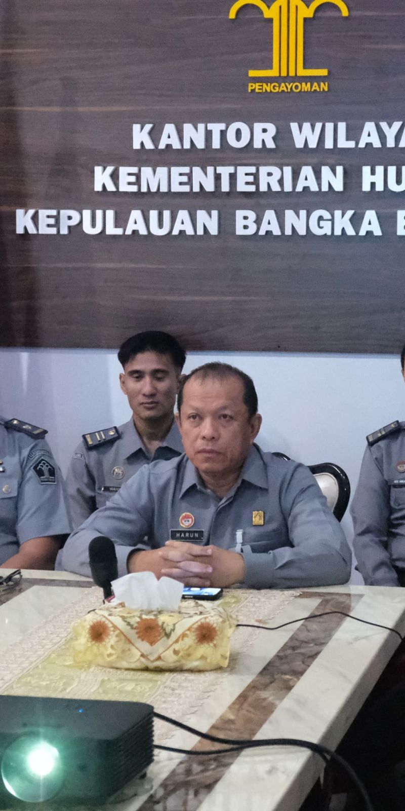 Jajaran Kemenkum Babel ikuti sosialisasi pola kerja fleksibel bagi pegawai Kementerian Hukum
