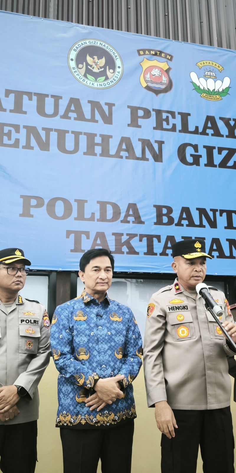 Polda Banten luncurkan SPPG, layani kebutuhan MBG 3.110 siswa