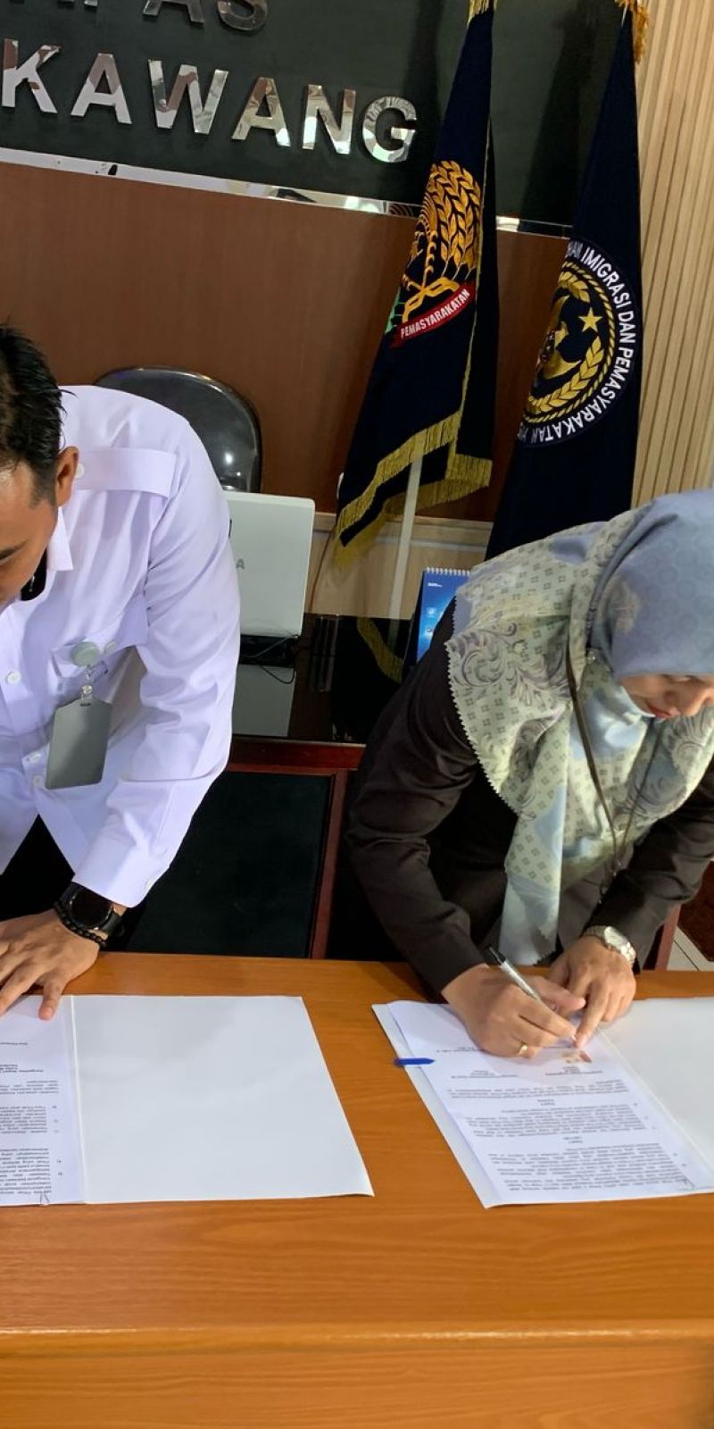 Lapas dan PN Singkawang kerjasama inovasi dalam modernisasi layanan hukum