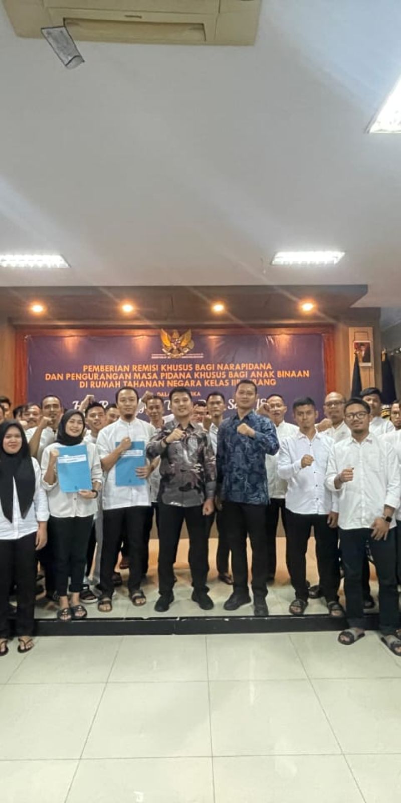 115 narapidana Rutan Serang dapat remisi khusus Idul Fitri