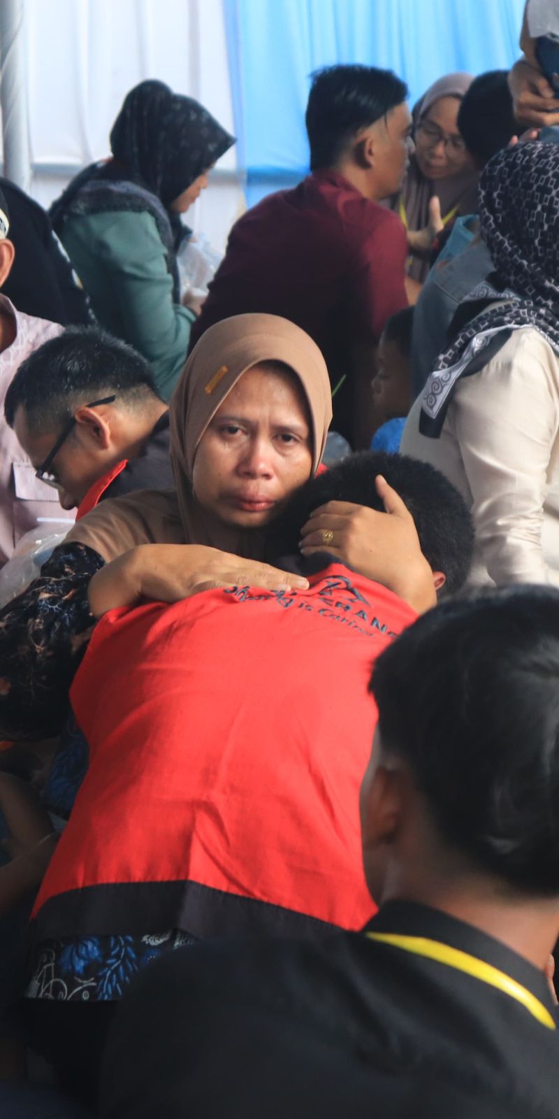 Warga binaan Rutan Serang dikunjungi keluarga dalam suasana Idul Fitri 1446 H