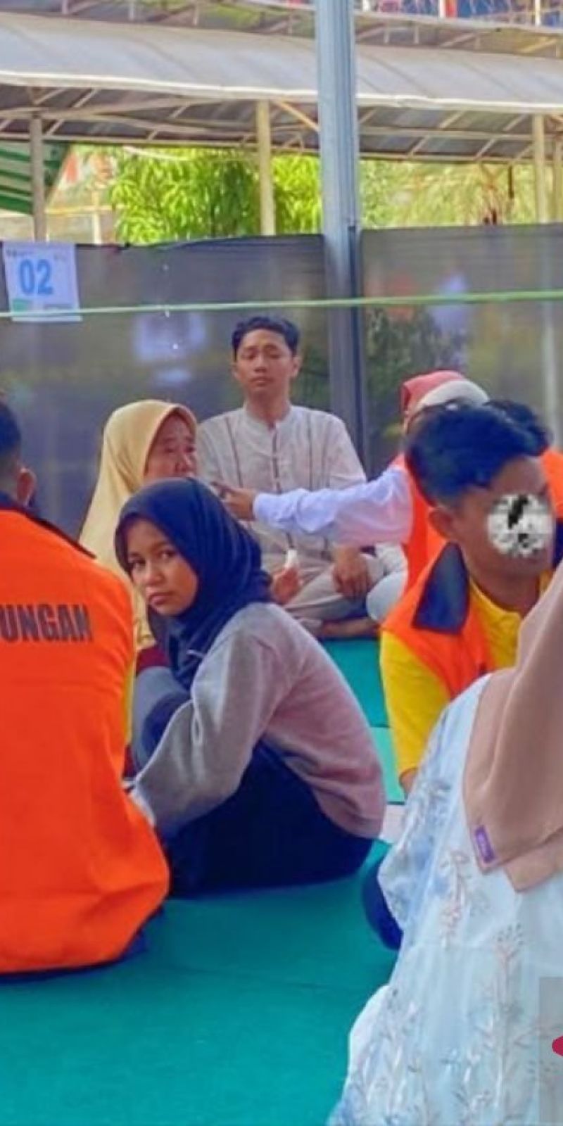 Para keluarga napi di Samarinda saling melepas rindu di momen Lebaran