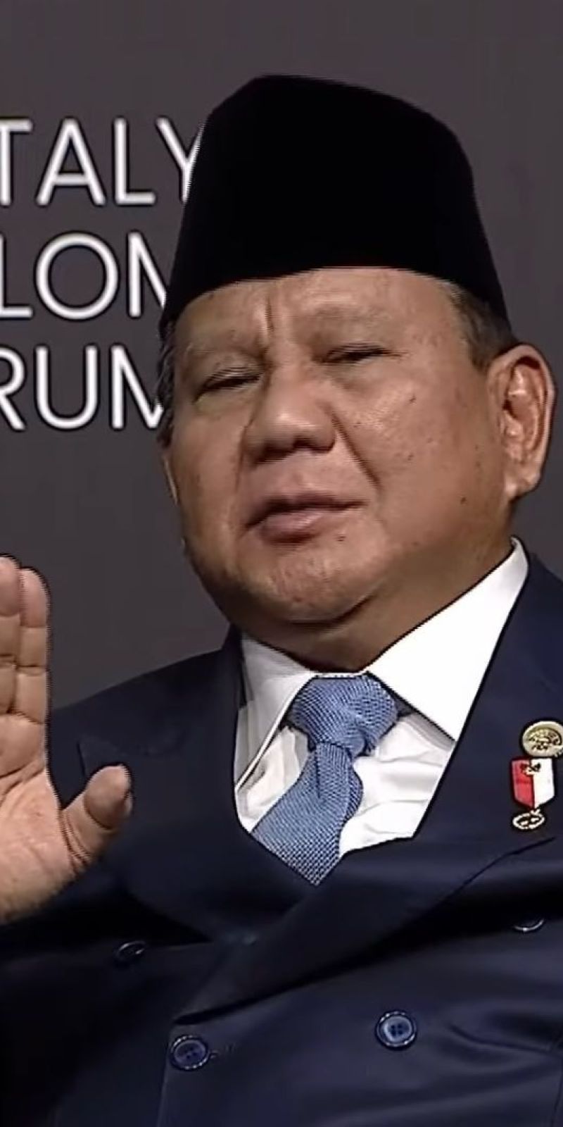 Prabowo kritik standar ganda barat soal HAM di Gaza pada Forum Antalya