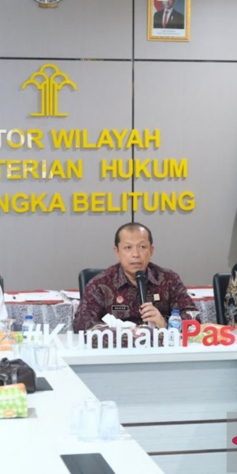 Kanwil Kemenkum Babel gandeng 10 OBH untuk beri bantuan hukum