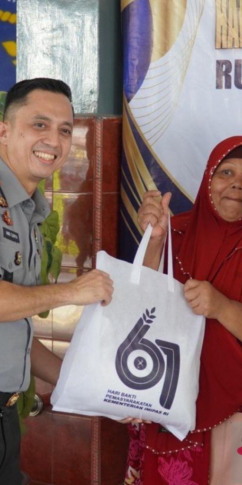 Rutan Kelas I Medan gelar baksos peringati Hari Bhakti Pemasyarakatan ke-61