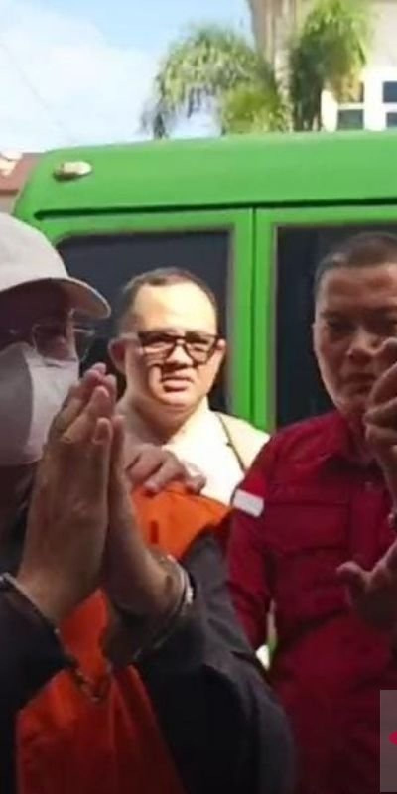 Rohidin Mersyah ditahan di Rutan Bengkulu untuk jalani sidang