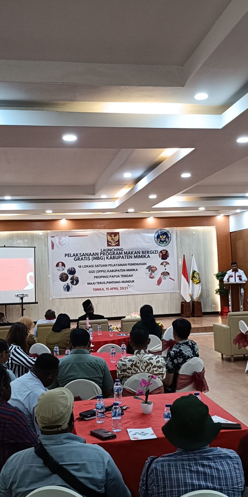 Mimika resmi luncurkan Program MBG
