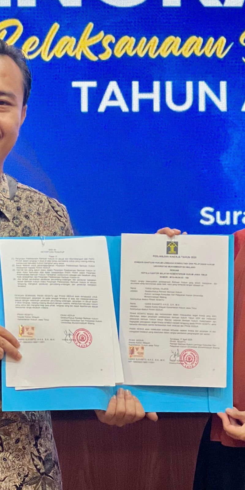 LKPH UMM komitmen dukung pemerataan akses hukum di Jatim